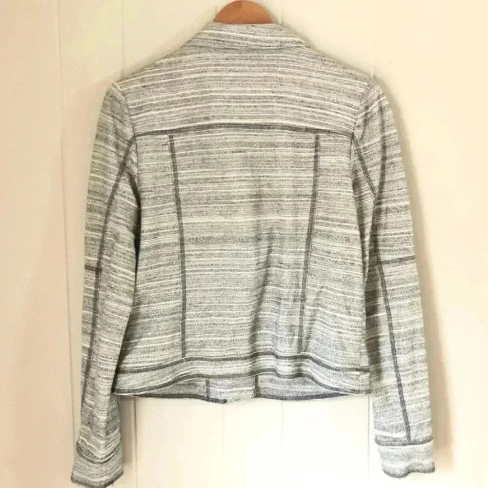 NWT Anthropologie Caitlin Knit Moto Jacket Sz Med​​ - Picture 4 of 8